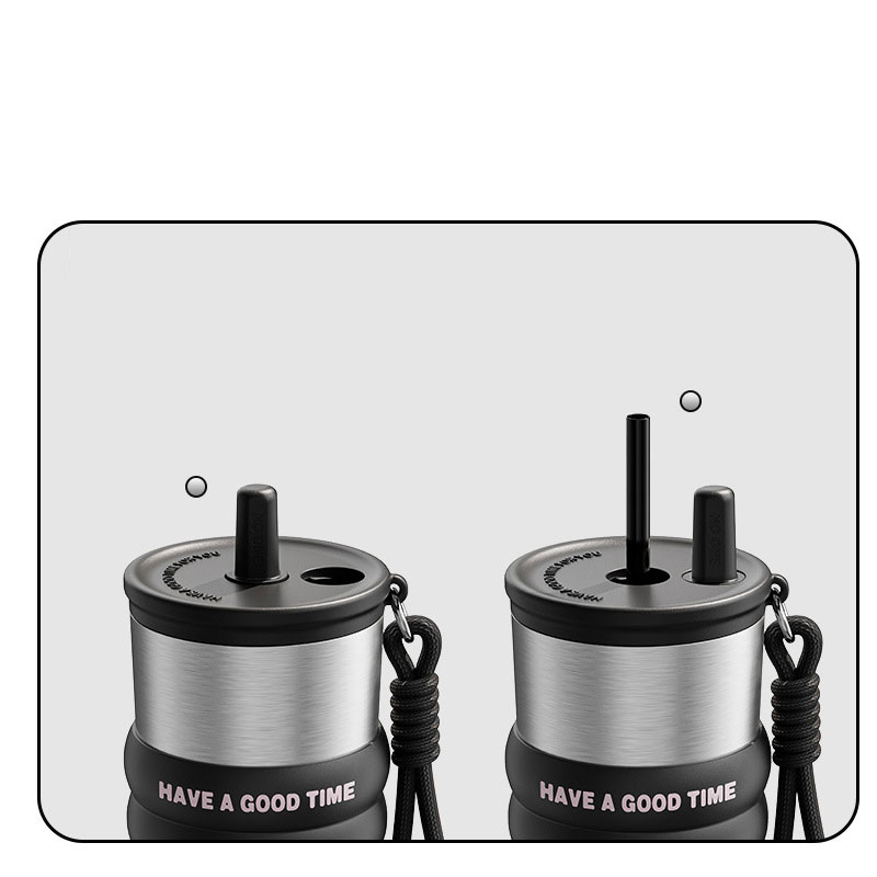تراول ماگ تبلیغاتی استیل 800 میلی لیتری کد TM-105 - تصویر 5